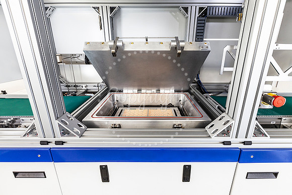 8301 Oven Partially Open with Plate inside-SST International