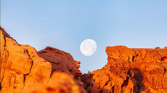 Valley of Fire-Super Moon-2022