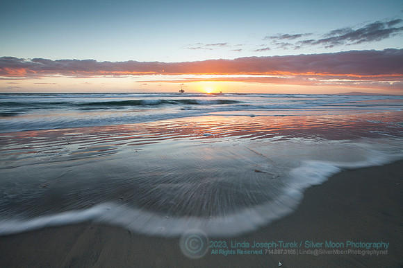 Huntington Beach Sunset-Hurricane Paul