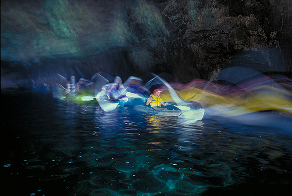 Santa Cruz Sea Caves Channel Islands-Kayaker2