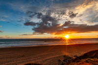 Huntington Beach Sunset-Hurricane Paul